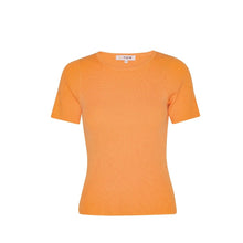 Load image into Gallery viewer, A-VIEW Rib Knit Short Sleeve Top