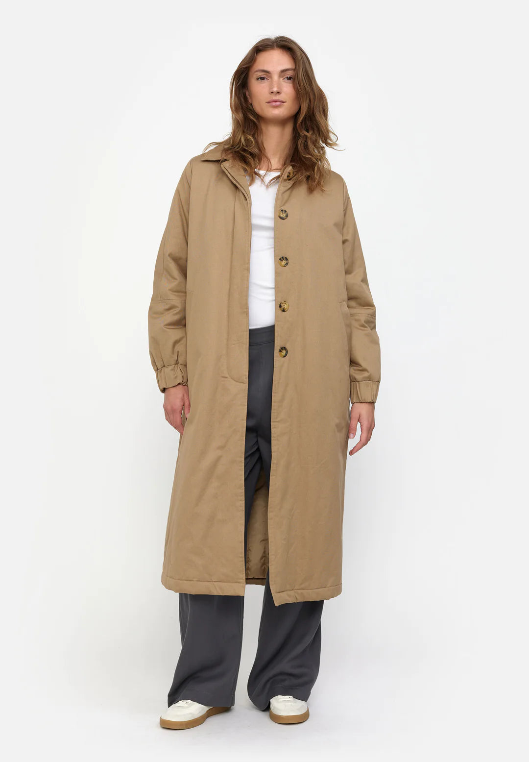 Midi coat sale