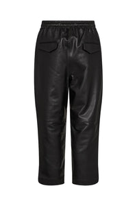 PIESZAK Lanni Sporty Cropped Leather Pants