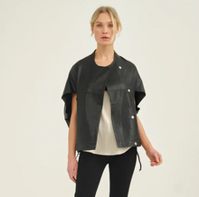 Load image into Gallery viewer, PIESZAK Lanni Leather Oversize Jacket